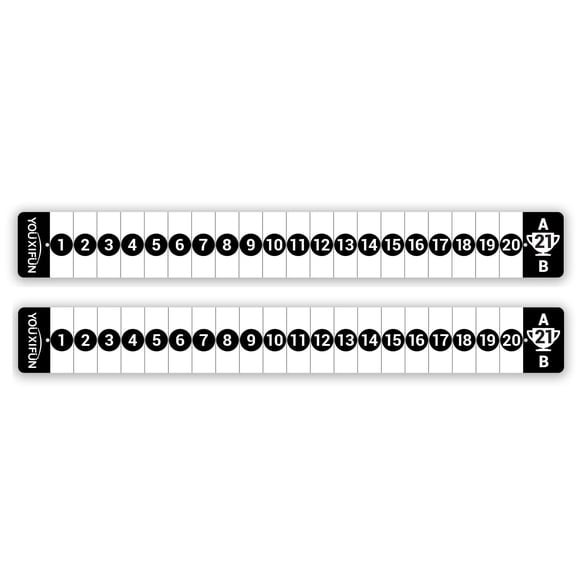 Marcador para Cornhole YOUXIFUN pack de 2, 38 cm magnético