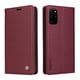 thumbnail image 1 of Funda Billetera de Cuero para Samsung Galaxy S20 Plus con Tarjetero y Soporte - Tapa Magnética Rojo, 1 of 6