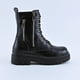 thumbnail image 3 of Bota Negro Mujer PU Combat 22-20 negro 35, 3 of 5