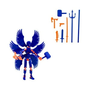 Soleio - Figura De Acción Articulado Dummy 13 Diy Azul