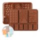 thumbnail image 1 of X2 Moldes De Silicona Reposteria Moldes De Chocolates Gofres, 1 of 10