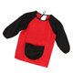 thumbnail image 2 of Delantal de manga larga impermeable para niños Smock Art Cooking Painting Rojo - M, 2 of 5