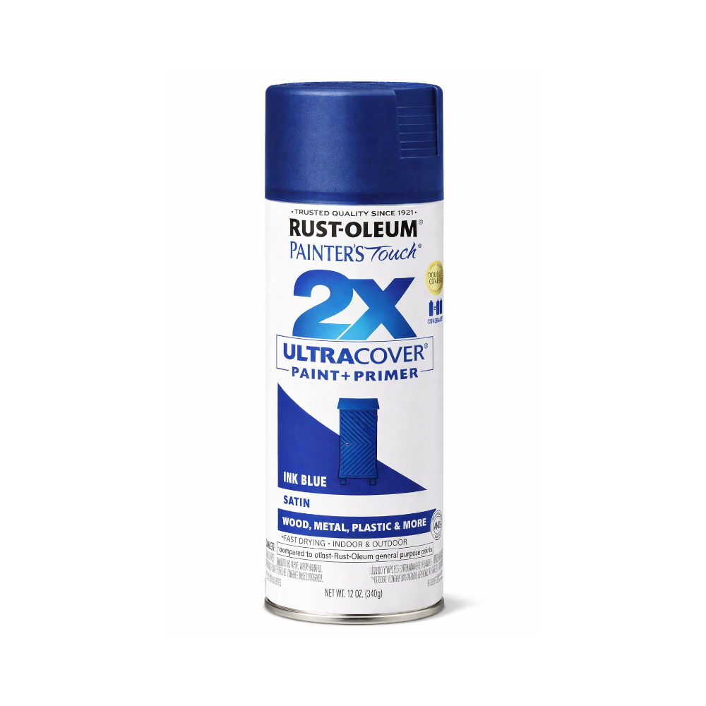 Rust Oleum - Pintura Ultra Cover 2X Paint Primer Azul Satinado Rust-Oleum