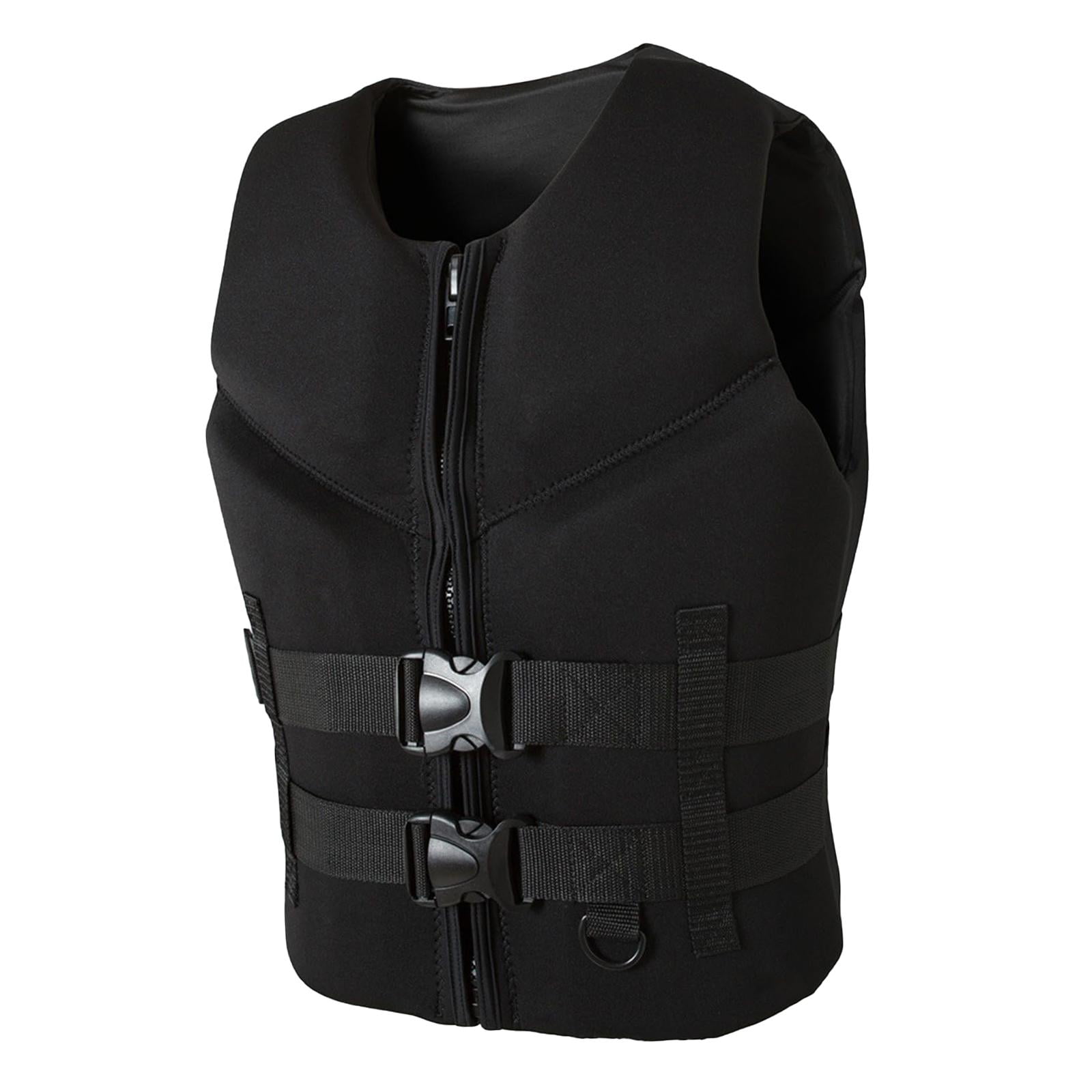 Ioensy - Chaleco Salvavidas Portátil De Verano Para Adultos, Chaqueta De Natación Para Kayak, Deriva Y Lancha Motora, Xl