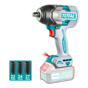 Llave De Impacto Inalámbrico 1/2"" 20V 850Nm Total