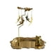 thumbnail image 1 of Candelabro Giratorio Con Bandeja De Almacenamiento Retro Para Mesa, Hogar, Día De San Valentín, Ángel Dorado, 1 of 3