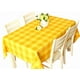 thumbnail image 1 of Mantel Polycotton Rectangular / Cuadrillé Amarillo – Doral, 1 of 3