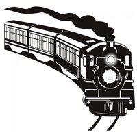 Rienda Libre Graphics - Decomural Steam Train Transport Ws-18693