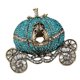 thumbnail image 2 of Calabaza Carruaje Broche Pin Breastpin Mujeres Broche Para Banquete Cardigan Traje Azul, 2 of 5