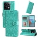 thumbnail image 3 of Funda tipo cartera FOXDOCK para Xiaomi Redmi Note 13 Pro 5G , diseño girasol en relieve, cuero PU, cierre magnético, soporte y tarjetero, 3 of 5