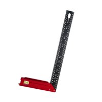 Magideal - Regla Cuadrada En L Para Carpintería, Regla De Ángulo Recto, Ligera Para Construcción, Regla De Carpintería Resistente, Herramienta De Medición Para A 40 Cm