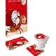 thumbnail image 2 of Set Decorativo Baño Navidad 4 Piezas Completo 29o1, 2 of 3