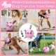 thumbnail image 5 of Juguete para perro QDAN Pelota de fútbol de 20 cm con correas, forma de cerdo, 5 of 8