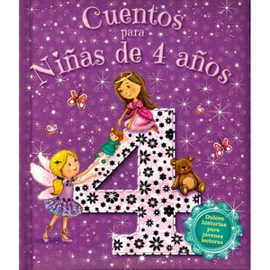 Zig-Zag - Libro Cuentos Para Niñas De 4 Años / 48 Páginas De 22,5 X 18 Cm. Tapa Cartoné Acolchada Con Foil Metálico.
