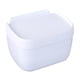 thumbnail image 5 of Soporte De Papel Higiénico Montado En La Pared Con Estante Impermeable Para Baño Cocina Blanco, 5 of 5