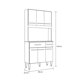 thumbnail image 3 of Mueble Organizador De Cocina 6 Puertas H Blanco, 3 of 3