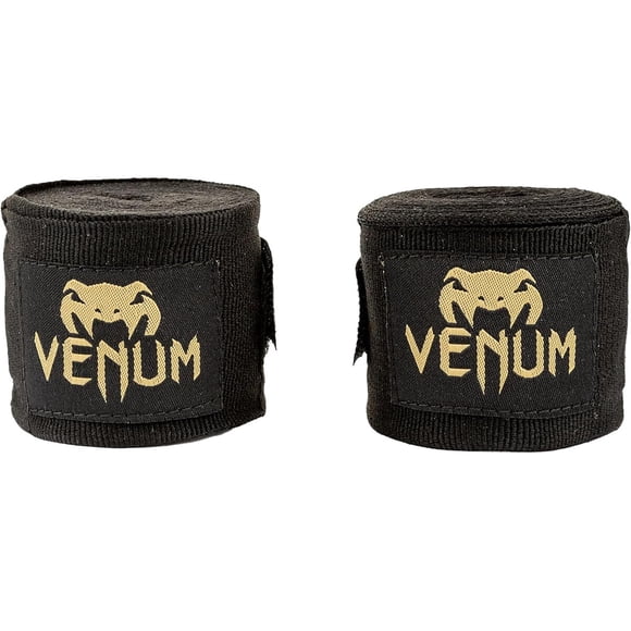 Venum Kontact Boxing Hand Wraps BlackGold, 180 in