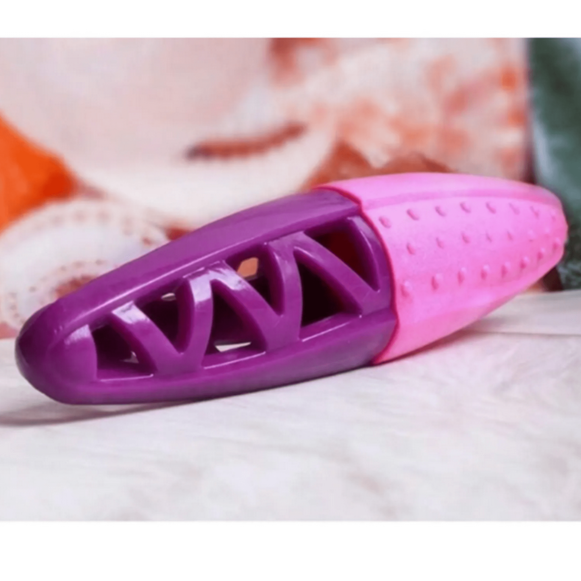 Genérico - Juguete Mordedor Para Perros Con Forma De Bastón Violeta