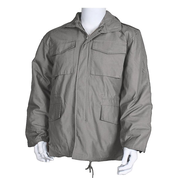 Chaqueta Field Fox Outdoor 68-39 S M65 con forro para hombre, color gris