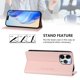 thumbnail image 3 of Funda Billetera con Soporte para iPhone 14 Pro Max Bloqueo RFID Plegable Rosa, 3 of 6