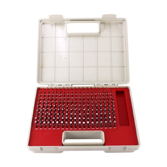 Set Pin Gage TEXALAN (R) Steel Minus M1 tratado térmicamente, 190 unidades