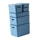 thumbnail image 5 of Cajas De Almacenamiento Para Ni?os Portátiles Con Tapa Linda Caja De Juguetes Para Escritorio Dormitorio Hogar Azul, 5 of 5