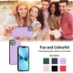 thumbnail image 4 of Funda Antigolpes para iPhone 15 Cubierta Delgada Morado, 4 of 6