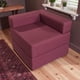thumbnail image 1 of Sofa Cama Arkos En Lino Rojo, 1 of 3