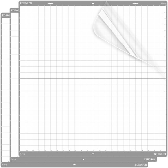 Tapete de corte Hohohen 61 × 61 cm (3 unidades) Silhouette Pro