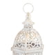 thumbnail image 3 of Farol Zingz & Thingz vintage con diseño hexagonal, tamaño pequeño, blanco, 3 of 8
