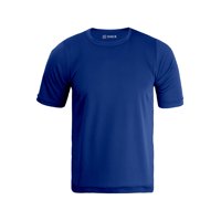 Snix - Polera Deportiva Infantil Dry Fit Azul Rey Talla 14