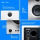 thumbnail image 4 of Monitores Media Reference PreSonus Eris de 3,5 pulgadas en blanco, 4 of 7