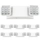 thumbnail image 1 of Paquete de 6 luces LED de emergencia Sunco con batería de respaldo de 90 minutos, 1 of 8