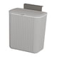 thumbnail image 1 of Cubo De Basura Para Cocina, Soporte Multifunción Para Puerta De Armario, Encimera, Gris, 9 L, 1 of 5