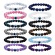 thumbnail image 1 of Set de 10 Pulseras de Cuentas de Ojo de Tigre, Pulsera Elástica de Piedra Natural para Mujer y Hombre, Joyería de Regalo, 1 of 3