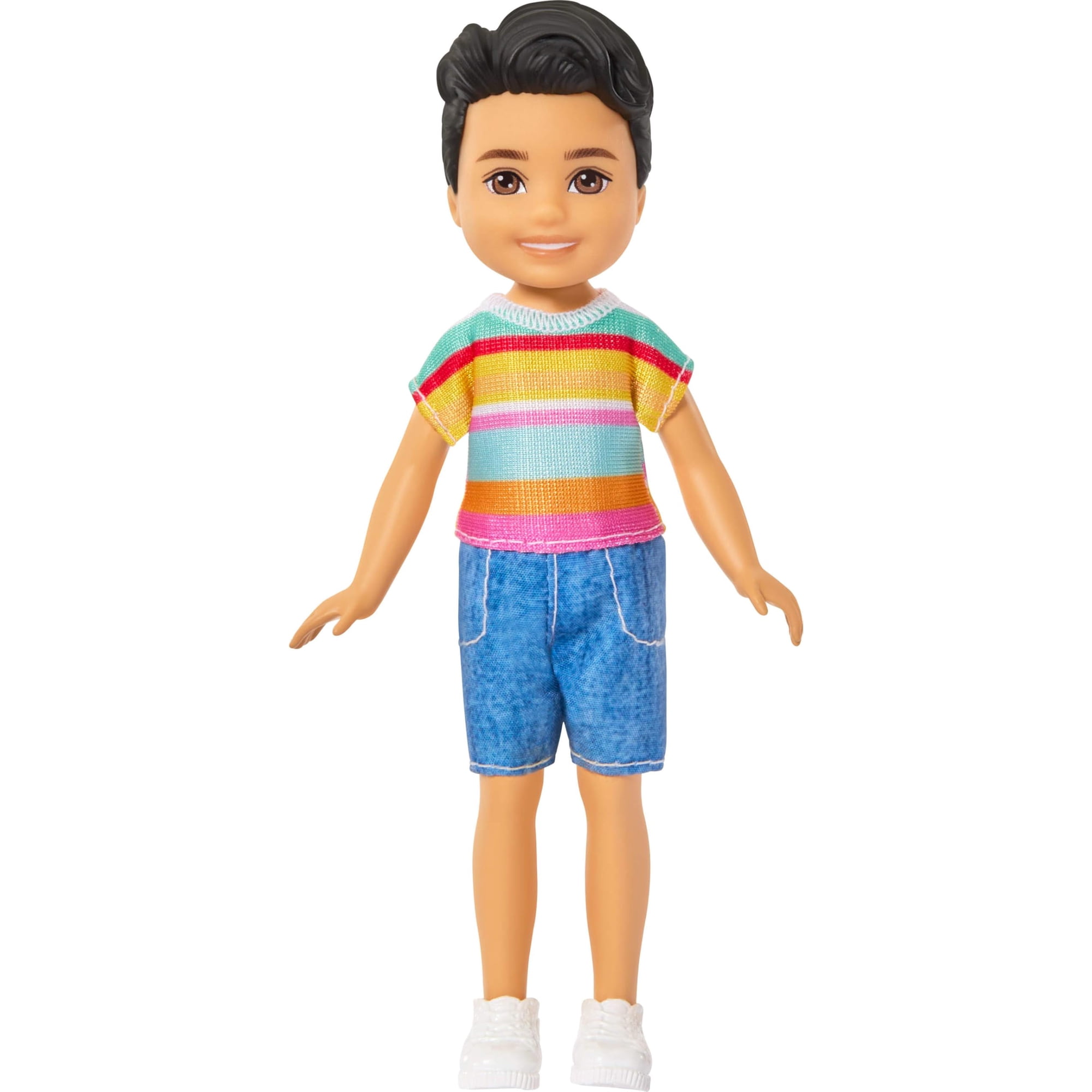 Muñeca Pequeña Barbie Club Chelsea Koji Boy De 6 Pulgadas Con Ropa