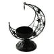 thumbnail image 1 of Candelero En Forma De Luna Para Decoración De Bodas, Candelabro Reutilizable Con Forma De Estrella, Color Negro, 1 of 3