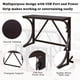 thumbnail image 1 of TOPMAX Farmhouse 3-Piece Counter Height Dining Table Set with USB Port and Upholstered Stools,Espresso, 1 of 3