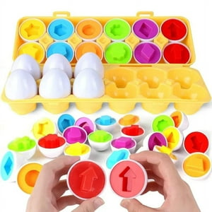 Oem - Huevos Educativos Montessori Encaje De Figuras