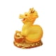 thumbnail image 1 of Mini Estatua Dragón Decoración Año Nuevo Chino Amarillo, 1 of 3