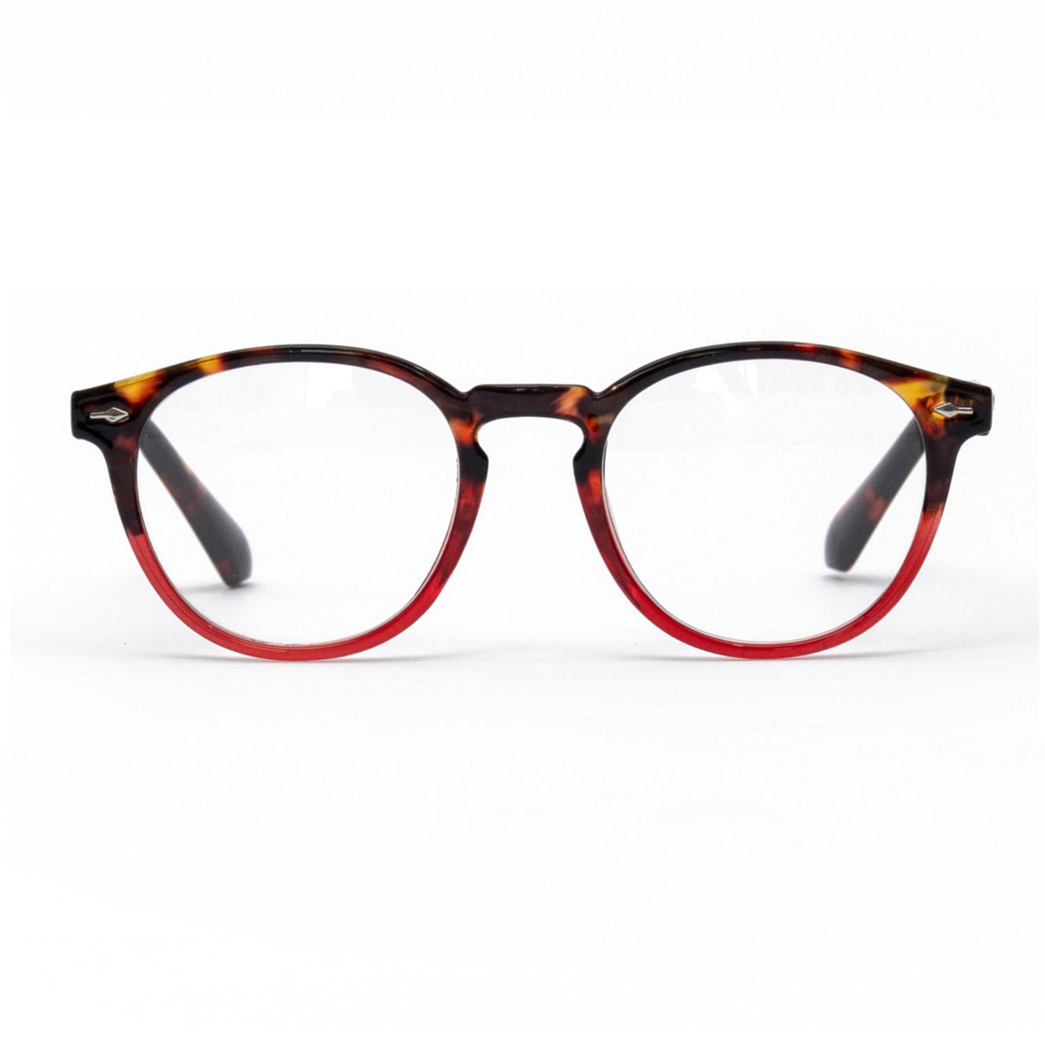 Lentes Pantalla Lectura Presbicia Buhu Capuchino Filtro Luz Azul Uv400 Rojo