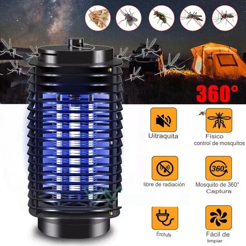 Movi - Lampara Mata Mosquitos Eléctrico Uv Killer