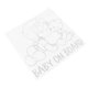 thumbnail image 5 of BEBé A BORDO Y Oso De Peluche Calcomanía De Vinilo Reflectante Para Ventana De Coche, Blanco, 5 of 5