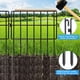 thumbnail image 3 of Panel de cerca Getlay negro 30 cm – Pack de 10 – 3 m (L), 3 of 7