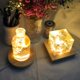 thumbnail image 4 of Soporte Voaesdk 2 piezas base de luz LED de madera de 10 cm, 4 of 6