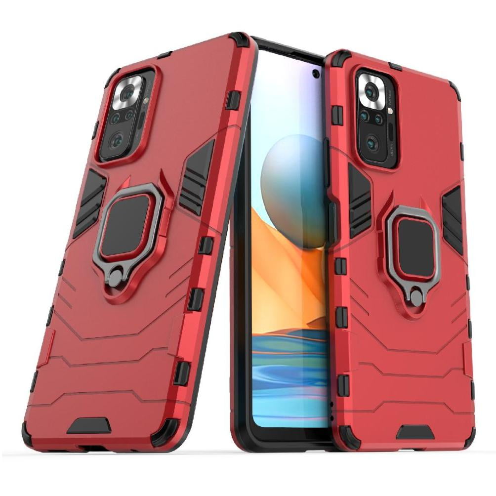 Foxdock Funda Antigolpes Para Xiaomi Redmi Note 10 Pro – Protección Total Con Soporte Y Diseño Robusto