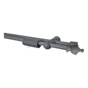 Metalhsa - Set Doble De Madera Color Gris Terminal King X 1.50 Mt