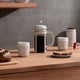 thumbnail image 2 of Cafetera Prensa Francesa 350 ml, blanco, 2 of 6