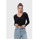 thumbnail image 1 of Polera Mujer Detalle Encaje Negro - ll, 1 of 4