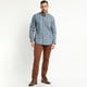 thumbnail image 1 of Camisa Trevira Estampada Celeste celeste M, 1 of 4